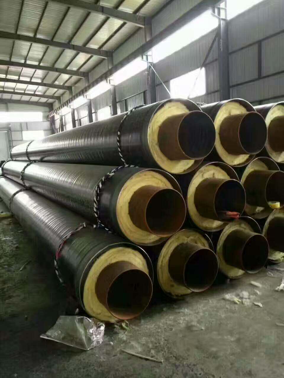 预制钢套钢蒸汽保温管钢套钢保温管厂家沧州耐高温蒸汽管道