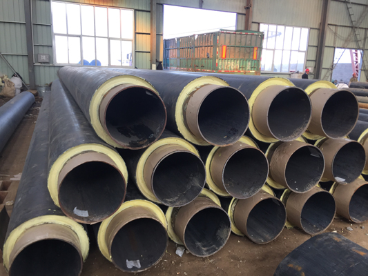 地埋供热管道厂家预制聚乙烯热水保温管塑套钢保温管使用方法支持加工定制