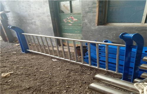宁波河道防护不锈钢栏杆样式新颖
