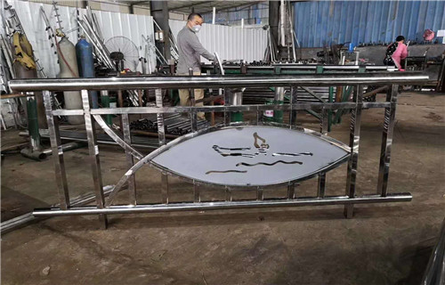 【阿里】生产201不锈钢复合管栏杆加工工厂
