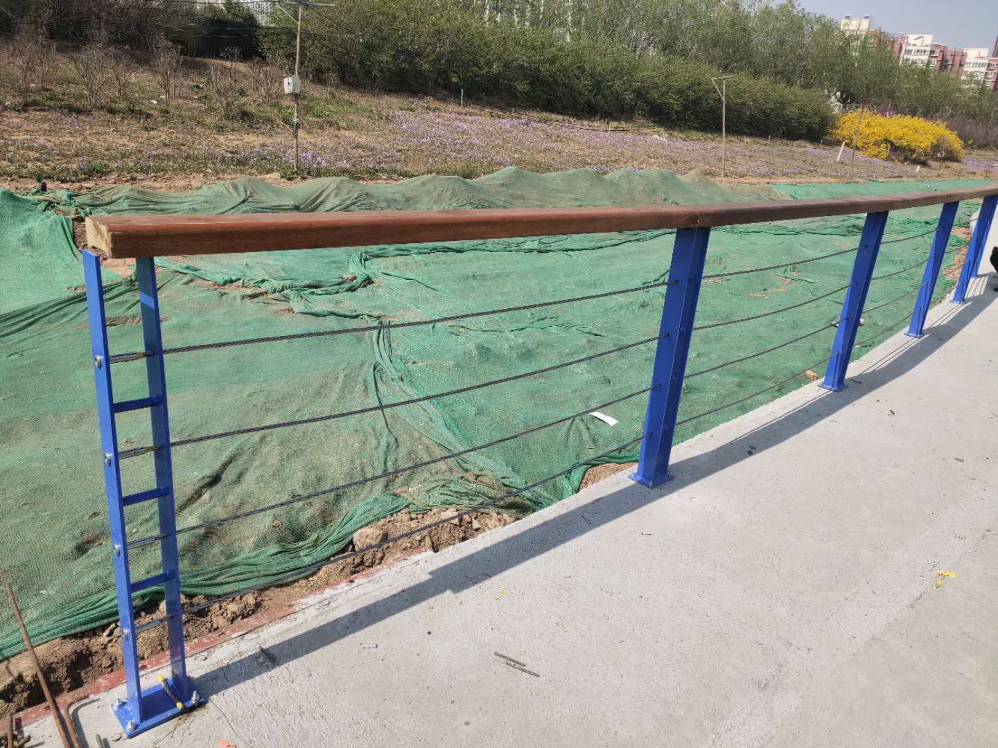 郑州河道高架桥防护护栏精准加工定做