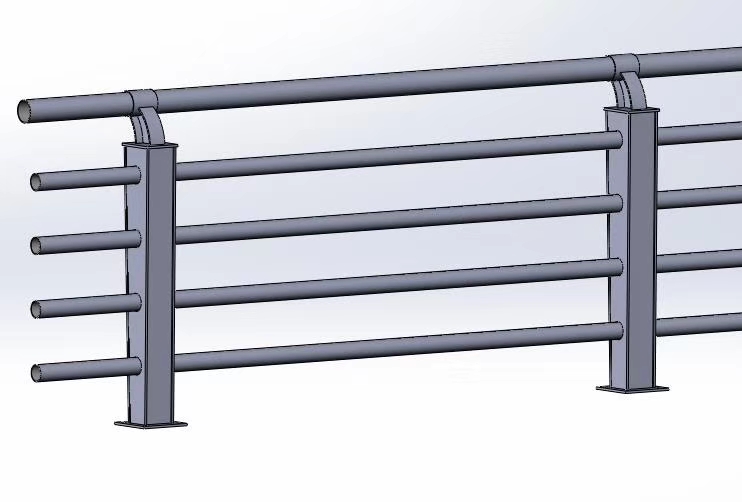 不锈钢复合管防腐防锈防撞护栏厂家直销货源充足