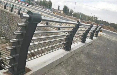 不锈钢管河桥栏杆展翼支持加工定制