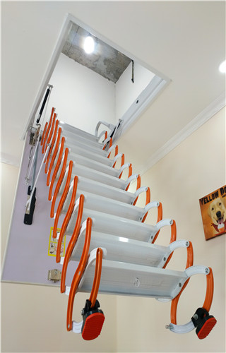 九江品质室内折叠楼梯总  